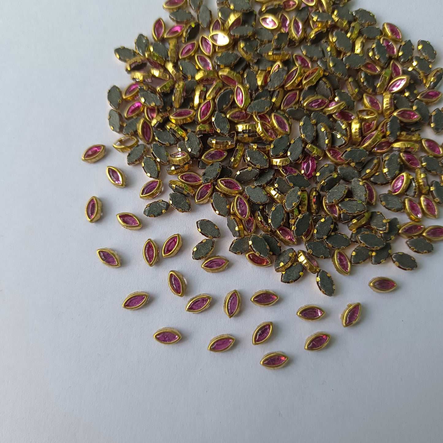 Kundan Stones 6k EYE(10 Grams)Lightpink