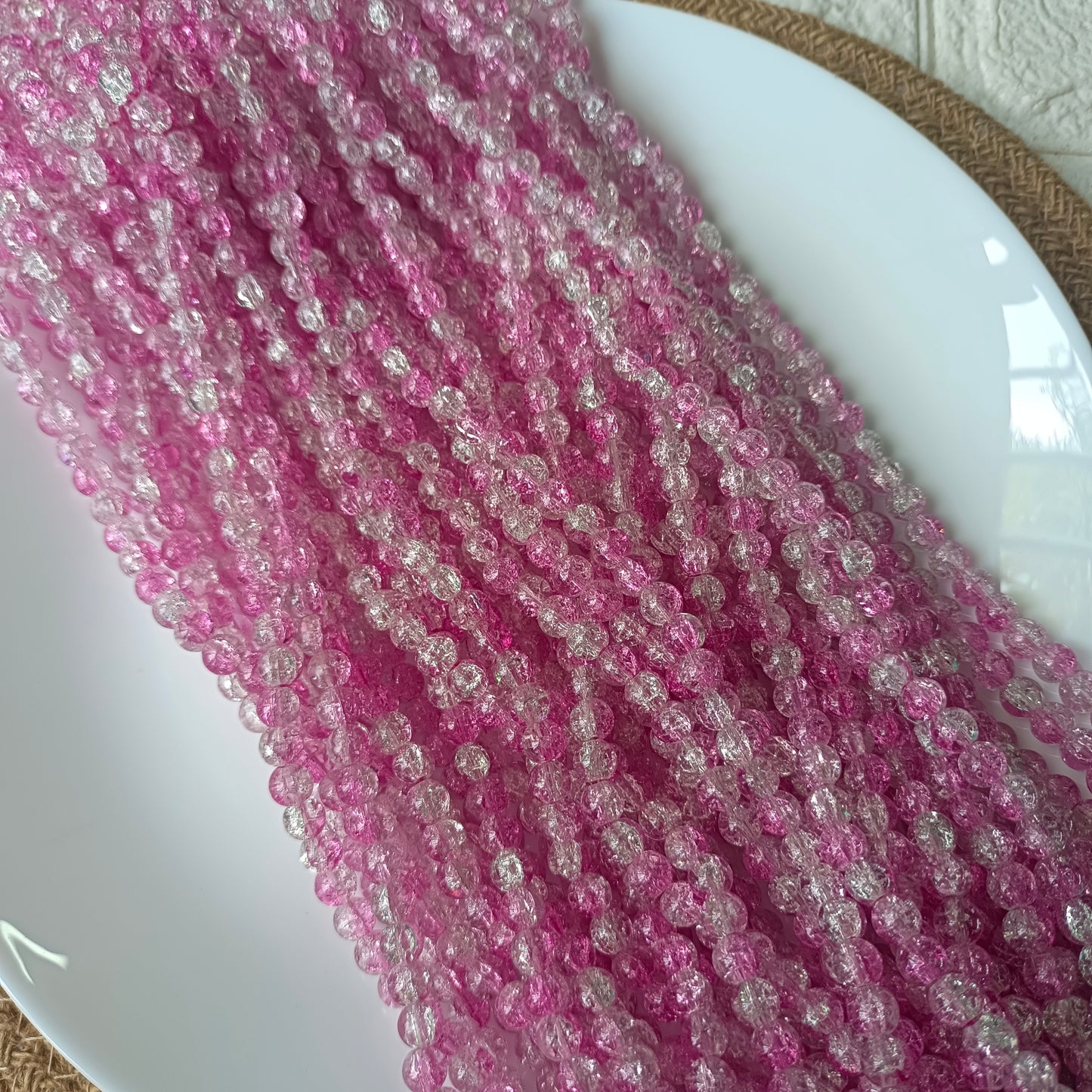 Crackle Beads8mm(95-100beads)