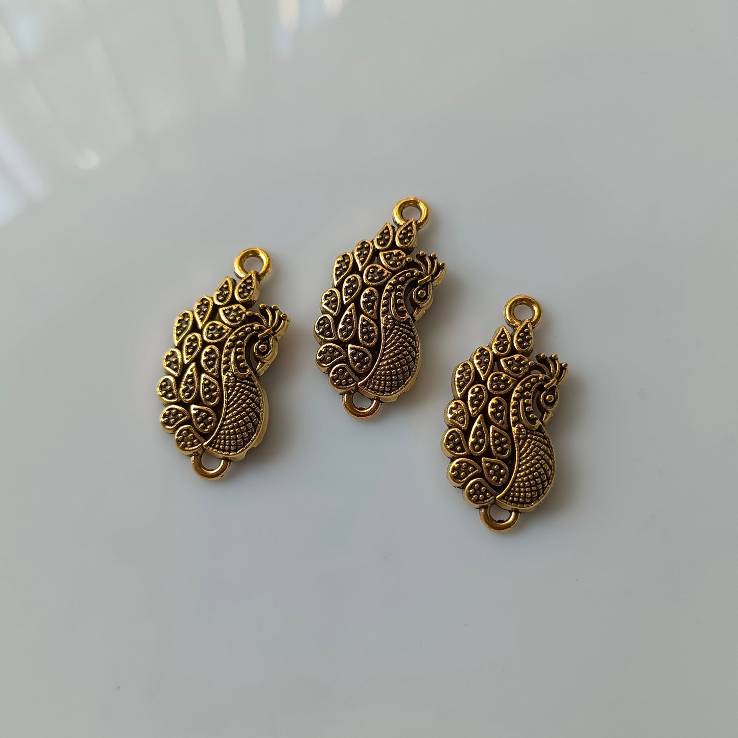 Peacock Pendent (2 Pieces)