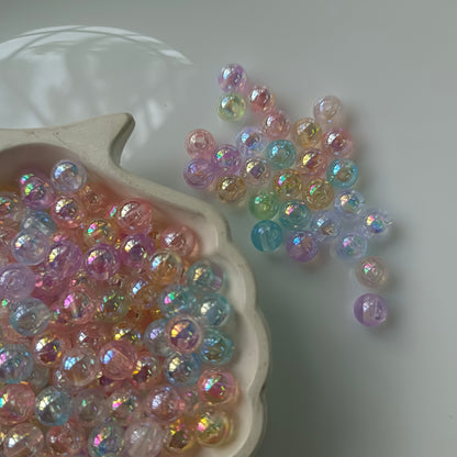 Shining Pastel Rainbow Beads ( 15 Grams )