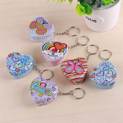 Cute Tin keychain