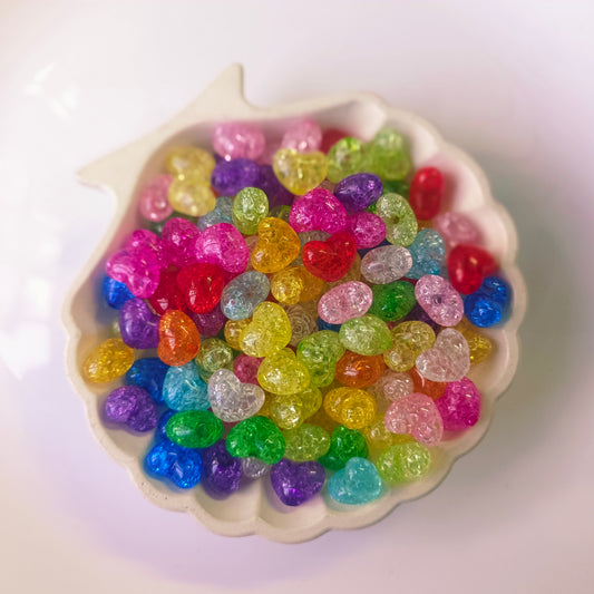 Crackle Hearts (20 Grams)