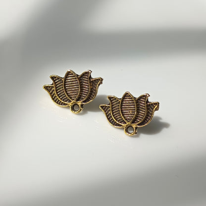 Lotus Earring Base(Pair)