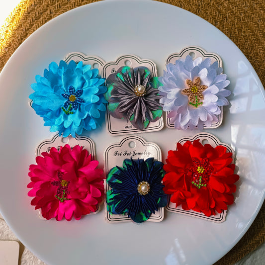 Flower Hairpins