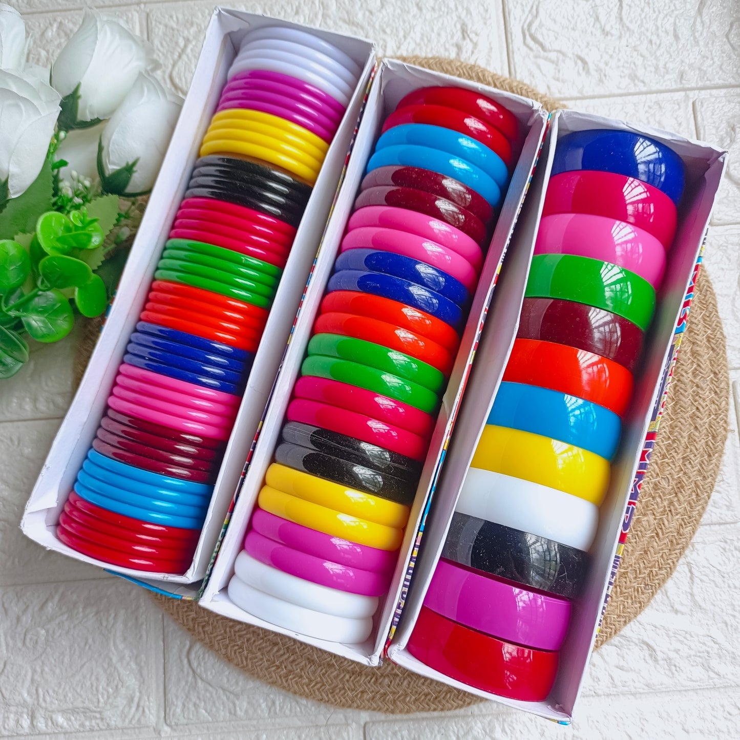 Plastic Bangles Round 2*2