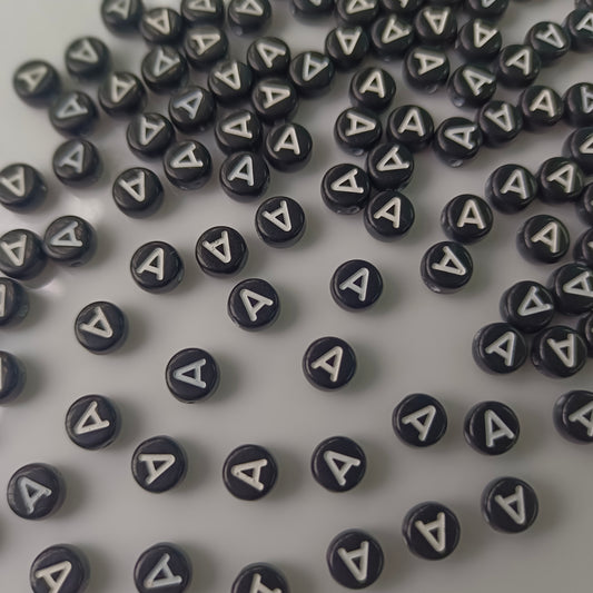 ' A '  alphabet in black(20 Grams)
