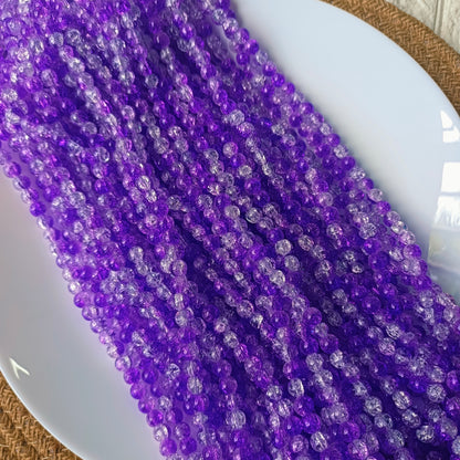 Crackle Beads 8mm(95-100 beads)