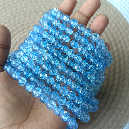 Crackle Beads 8mm(95 -100 beads apx) No -21