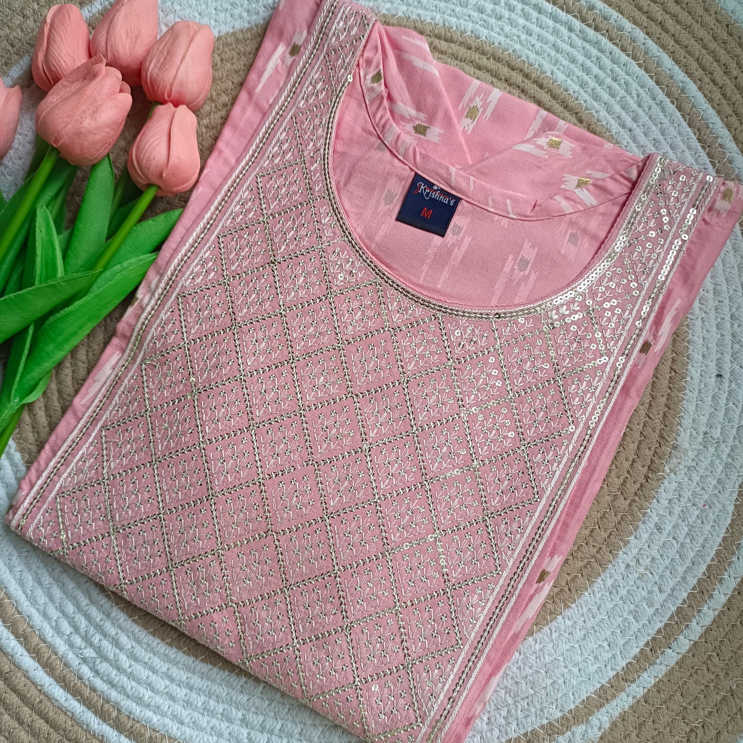 Krishna Side Open Kurti