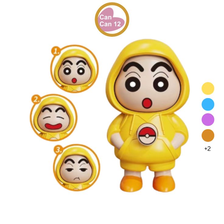 Face Changing Toy Keychain