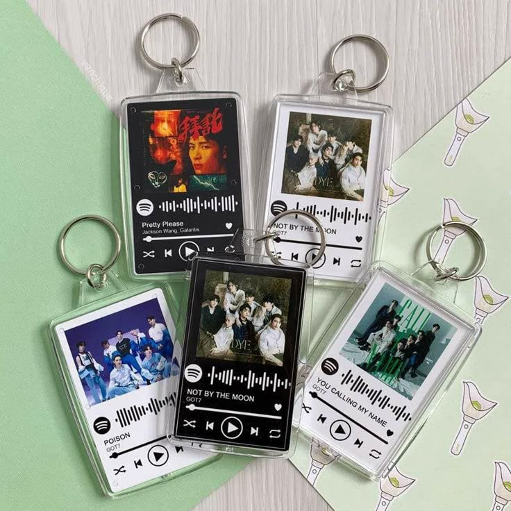 Aesthetic Photo Keychains