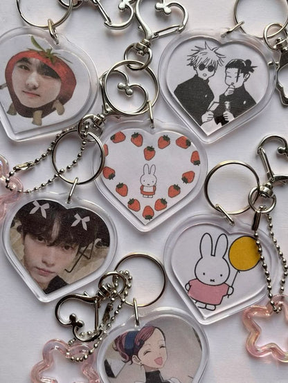 Aesthetic Photo Keychains