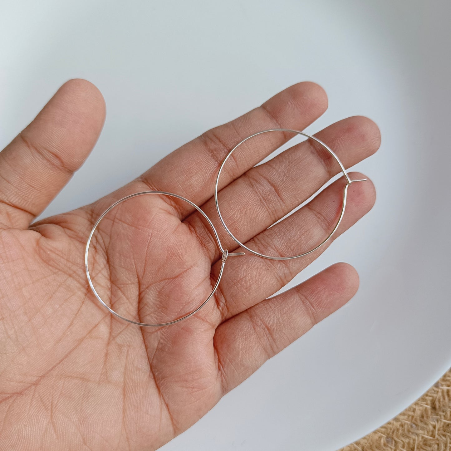 Round Hoops(4 Pairs)
