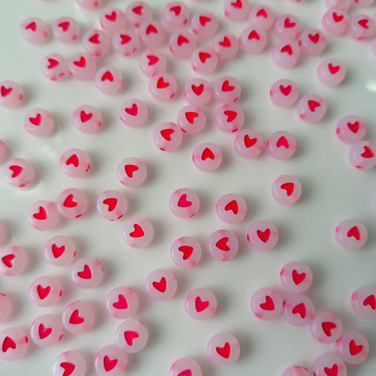 Radium Hearts(20 Grams)Glow in dark