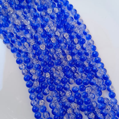 Crackle Beads8mm(95-100beads)