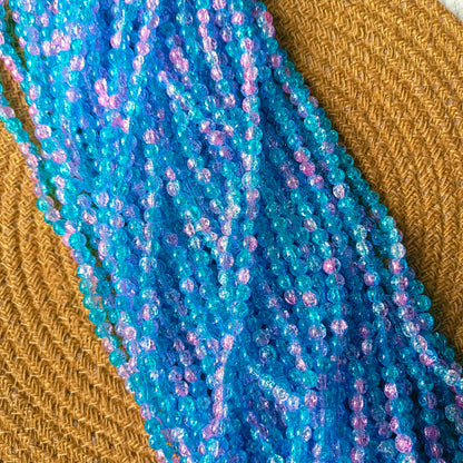 Crackle Beads 8mm ( 95 - 100 beads)