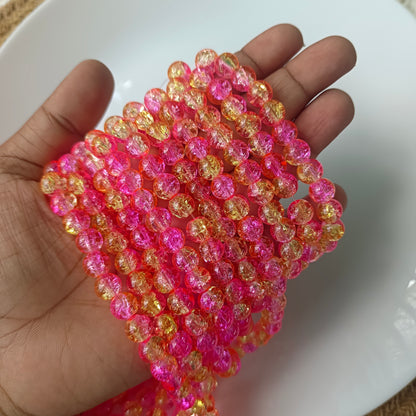 Crackle Beads8mm(95-100beads)