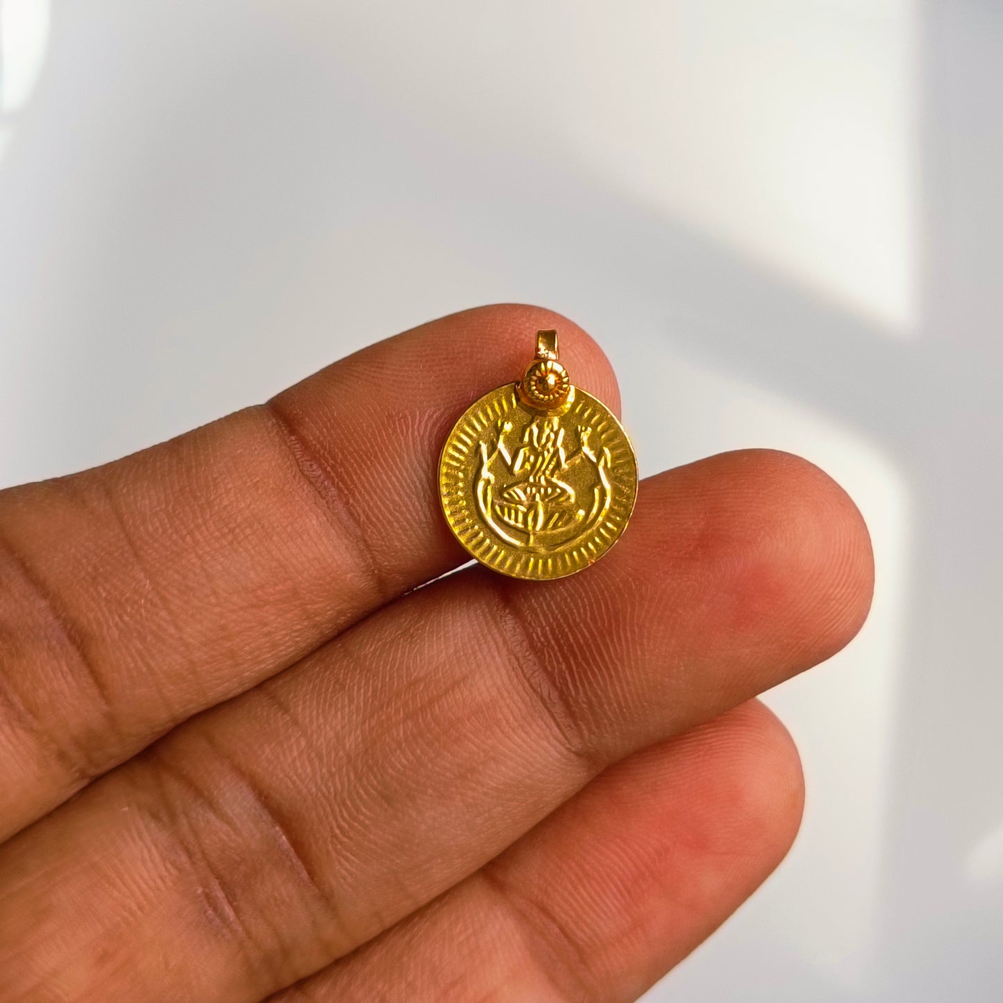 Anti-Tarnish Lakshmi Coins(2 Pieces)
