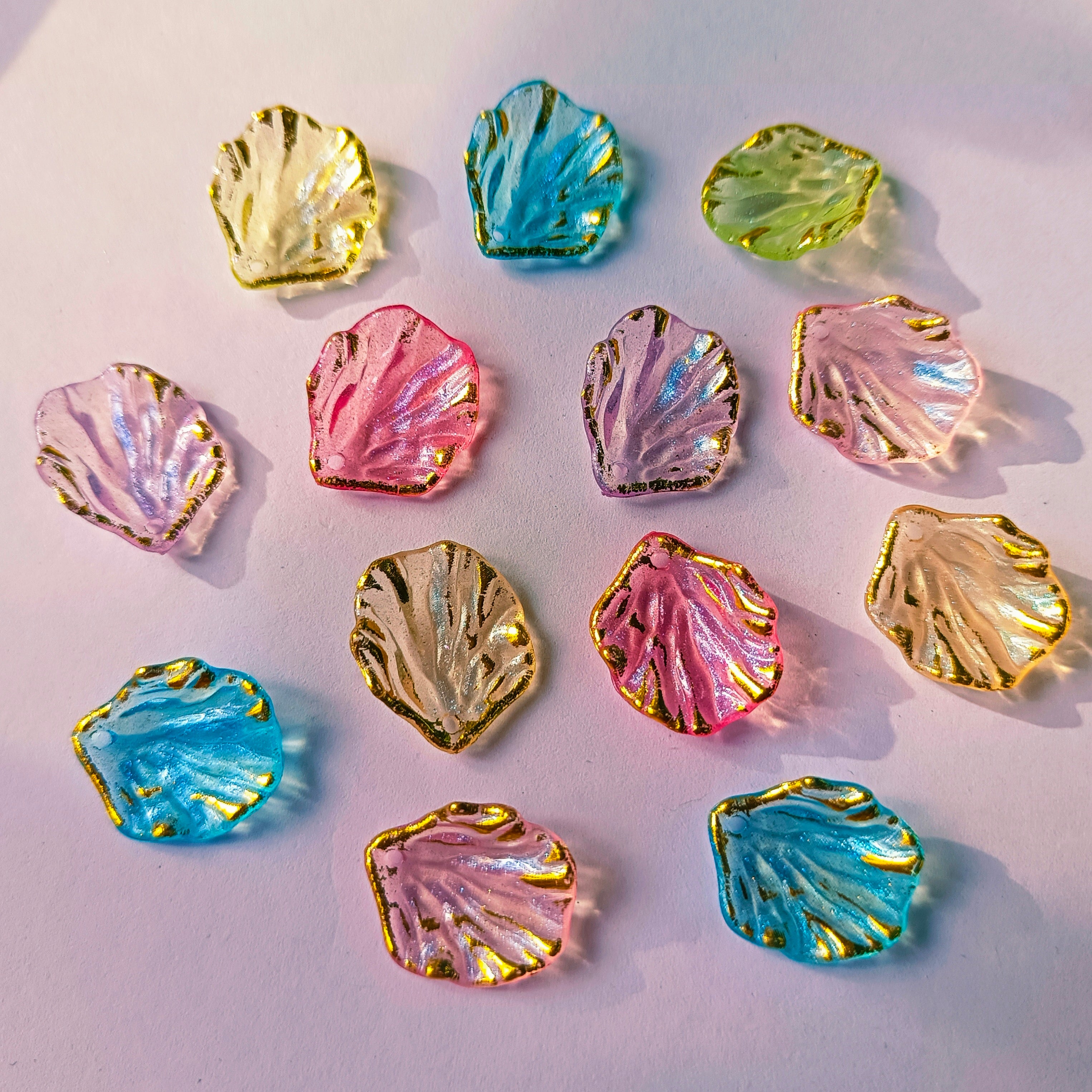 Raibow Shell Rainbow Shells (15 Grams) – Nylaa Crafts